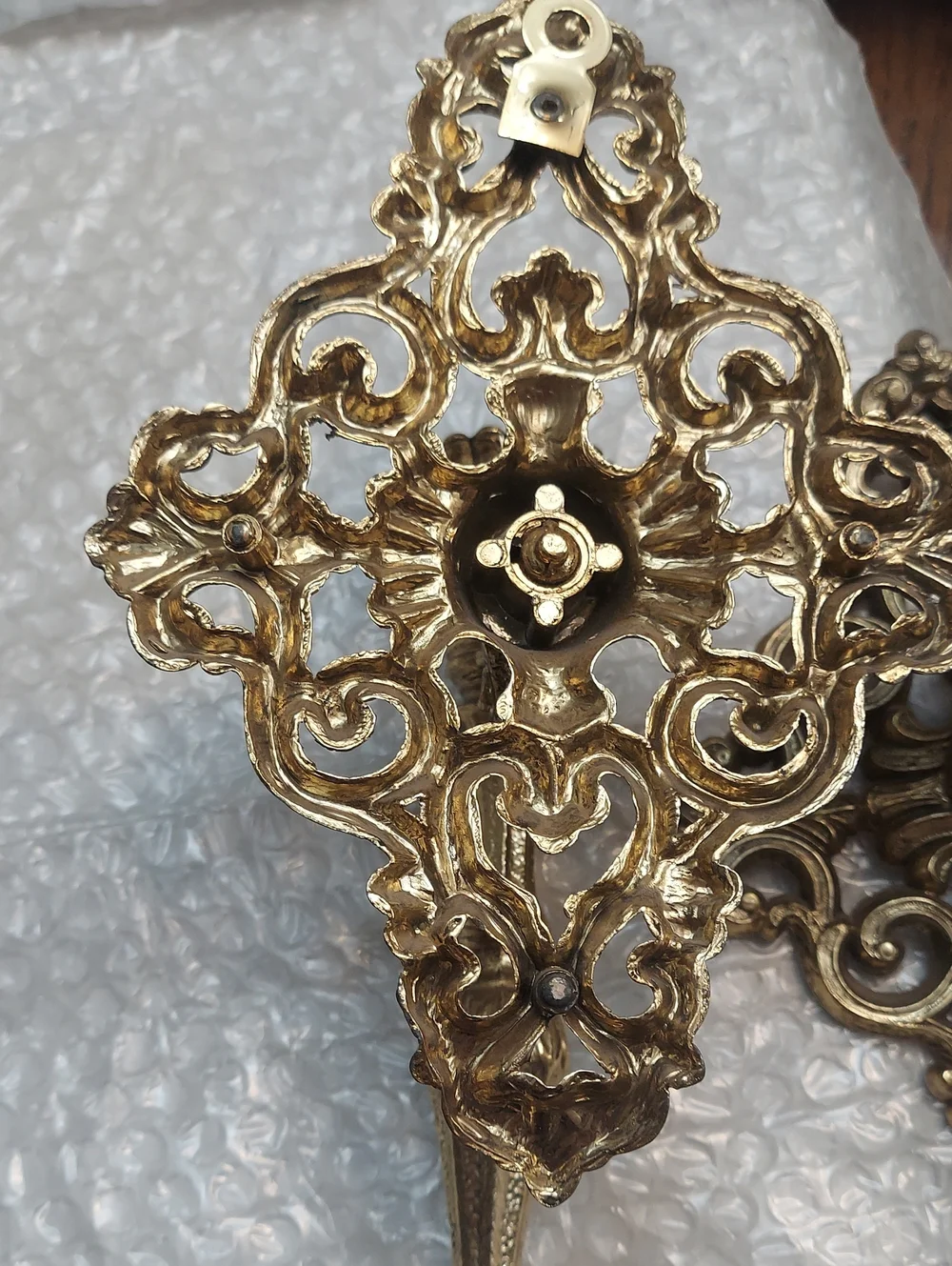 Set Of Cast Metal Sconces